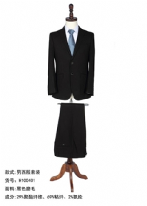 现货男西服